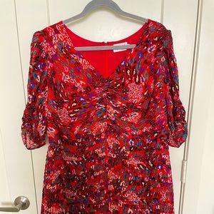 Tanya Taylor silk blend mini dress